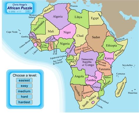 africa countries and capitals quiz.